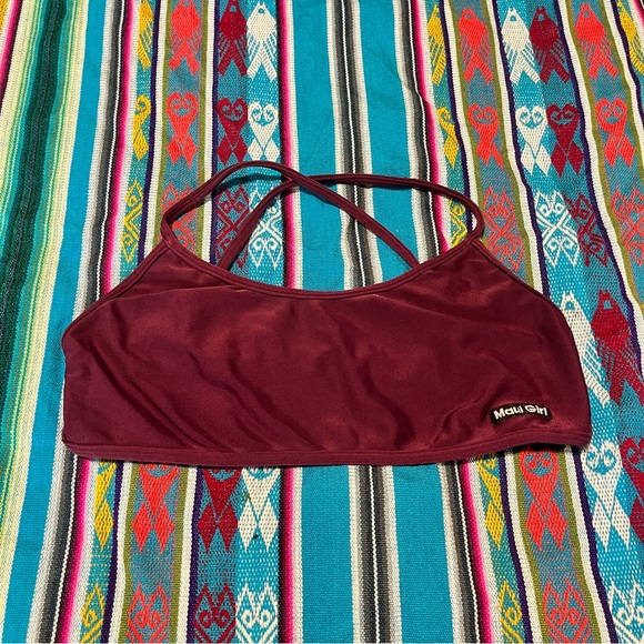 RVCA Coral and Magenta Bikini Set + Bundle of 5 Bikini Tops Small/Medium - Picture 11 of 16